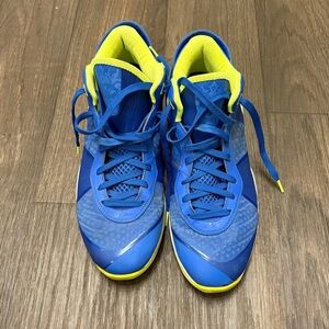 Nike LeBron 8 Low Blue/Volt Size 13.5